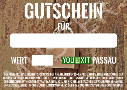 Gutschein Youexit