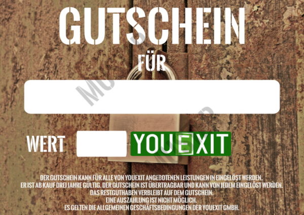 Online Gutschein