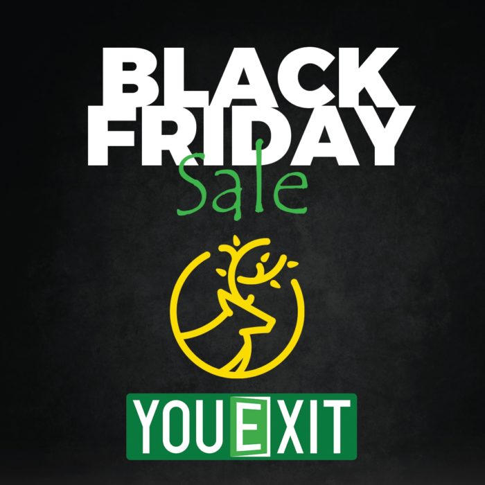 Black Friday Aktion ab 150 Euro Gutscheinkarte für youexit + gratis detectery
