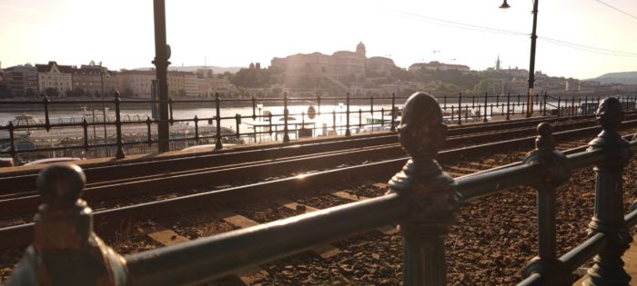 Sicht auf Budai Vár in Budapest