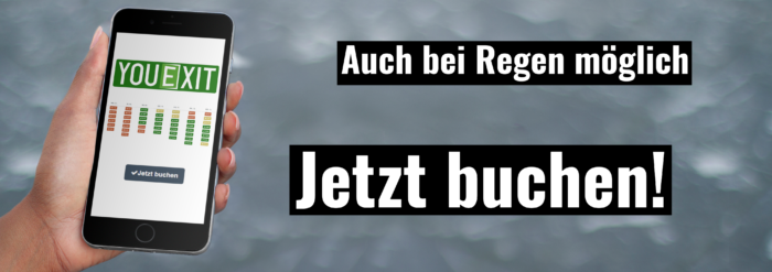 Jetzt youexit buchen